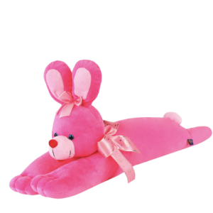 Jingle Fuchsia Rabbit Bolster