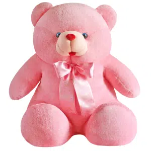 Skippy Large Pink Bear Stuffed Toy