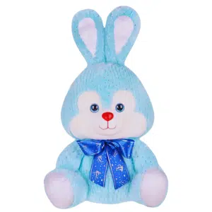 Snicker Doodle Blue Bunny Rabbit Stuffed Toy