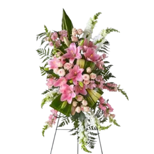 the elegant standing spray