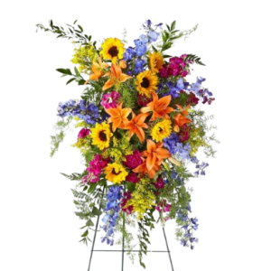 Sympathy Memories Standing Spray