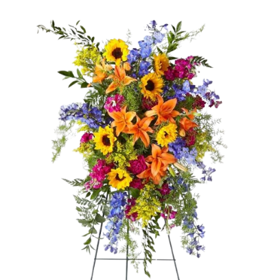 Send flowers to Philippines, Flower delivery Philippines, Send roses to Philippines Flower shop Philippines Sympathy Memories Standing Spray