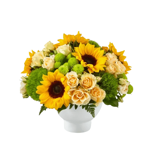 Send flowers to Philippines, Flower delivery Philippines, Send roses to Philippines Flower shop Philippines Elegant Sunflowers in a Vase