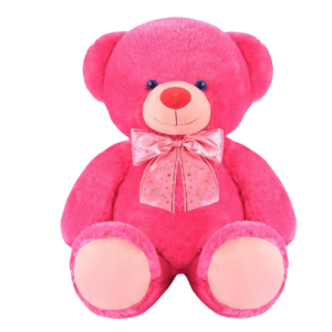 Casey Xl Fuchsia Bear Stuffed Toy