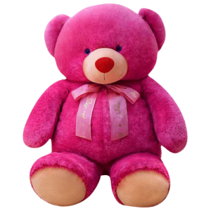 Casey Xxl Fuchsia Life-Size Bear Stuffed Toy