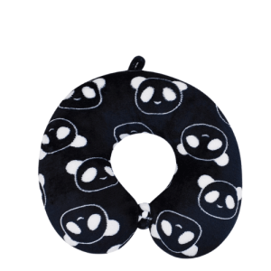 Little Hans Black Panda Headrest Pillow