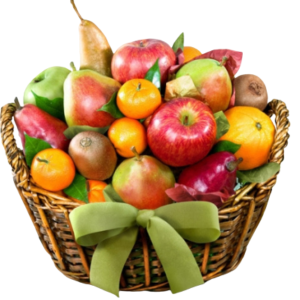 Full of Fruits in a Basket