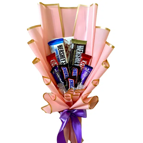 Send flowers to Philippines, Flower delivery Philippines, Send roses to Philippines Flower shop Philippines Creative Chocolate Bouquet to Malabon
