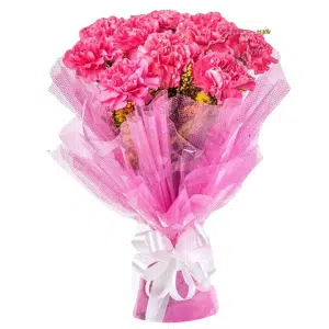 Pink Carnation Bouquet