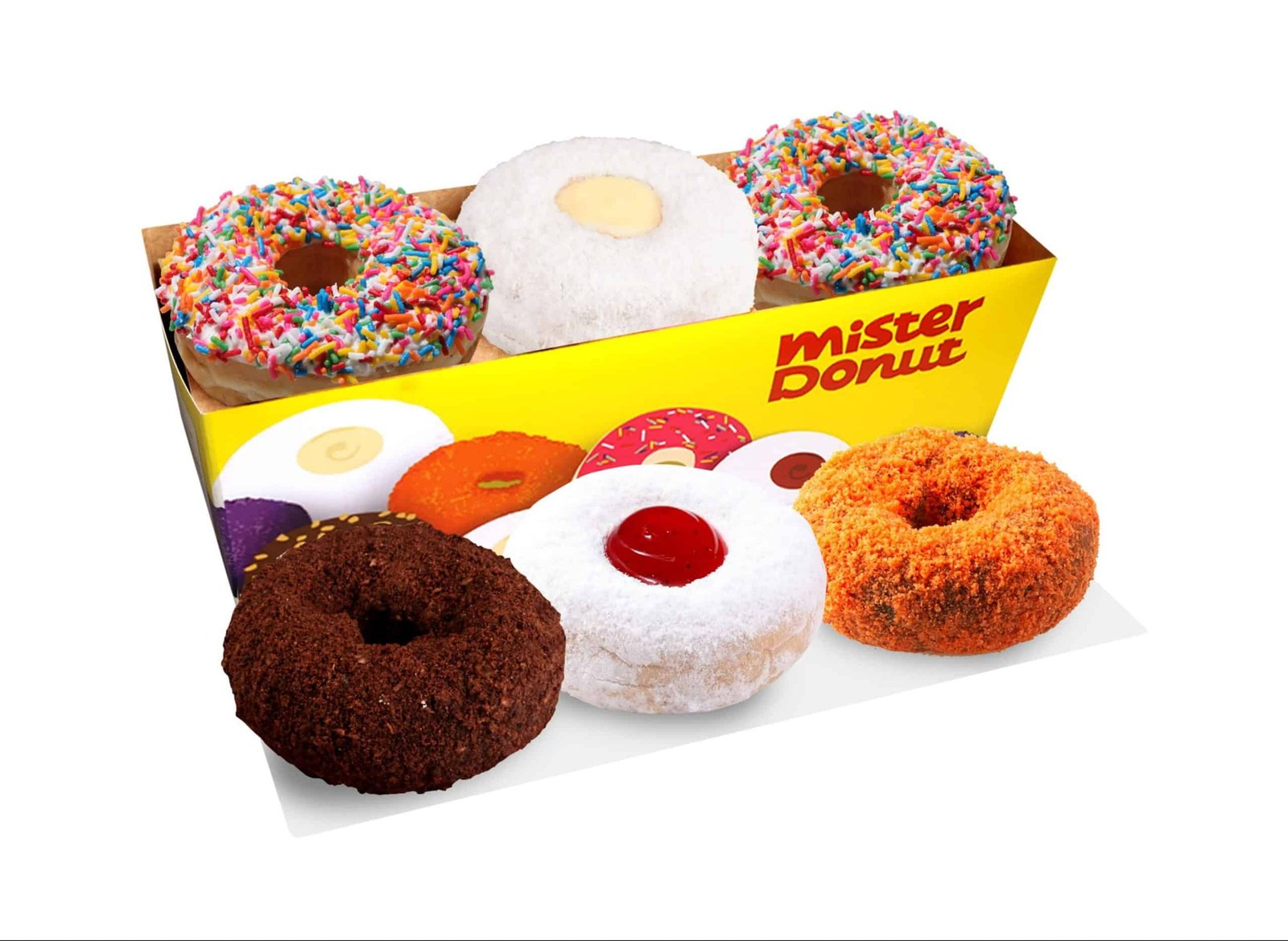 Send flowers to Philippines, Flower delivery Philippines, Send roses to Philippines Flower shop Philippines Mister Donut Pride Donut Combo Box