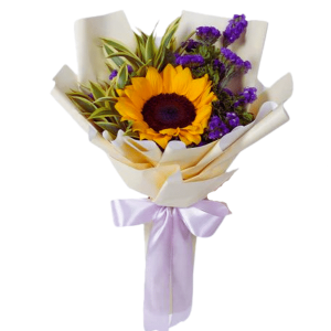 Single Sunflower Bouquet