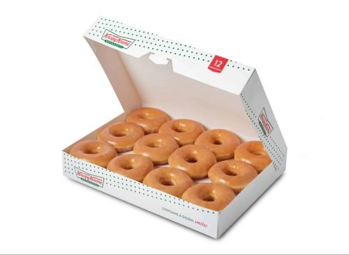 Krispy Kreme Box of 12 Original Glazed
