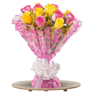 Mixed Color Rose Bouquet