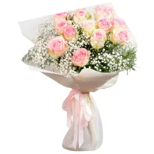 Pink Roses Bouquet to Pampanga