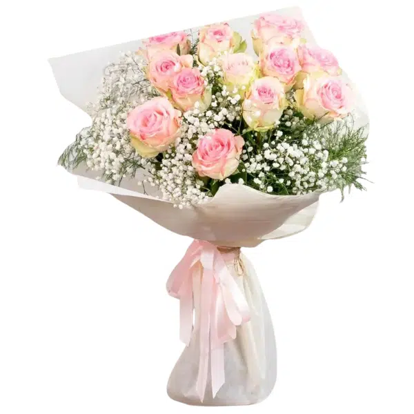 Send flowers to Philippines, Flower delivery Philippines, Send roses to Philippines Flower shop Philippines Pink Roses Bouquet to Pampanga