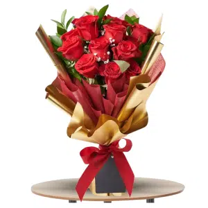 Send flowers to Philippines, Flower delivery Philippines, Send roses to Philippines Flower shop Philippines classic one dozen red rose bouquet