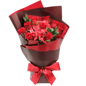 Rich Red Roses Bouquet