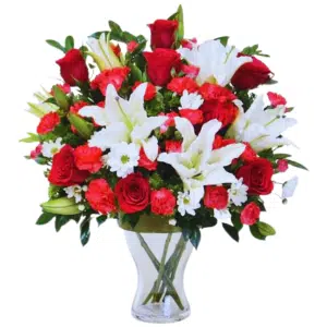 Mixed Flower In a Vase