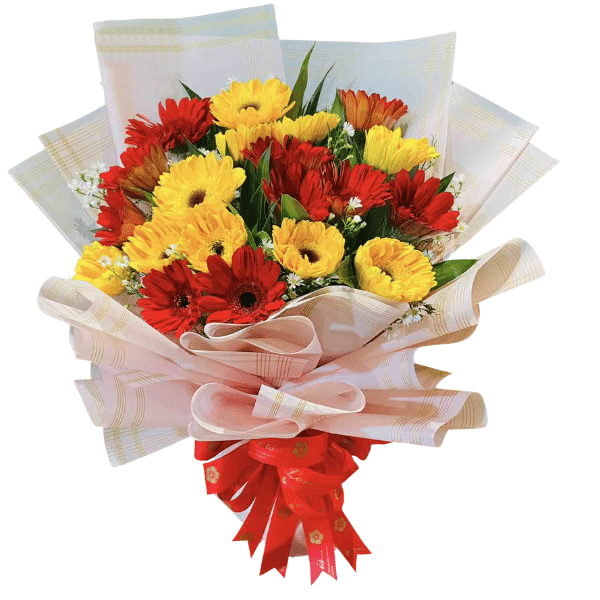 Send flowers to Philippines, Flower delivery Philippines, Send roses to Philippines Flower shop Philippines Lovely Mixed Gerbera Arrangement