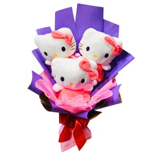 3 Hello Kitty Bouquet