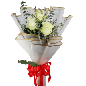 Bouquet of 3pc White Roses to Taguig