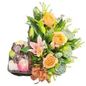 Radiant Fruits and Petals Gift