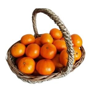 Orange Fruit Basket