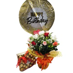Roses and Chocolate Combo Gift