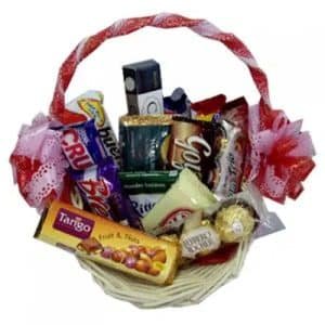 Assorted Chocolate Lover Basket 9